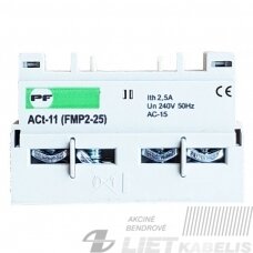 Papildomi kontaktai, viršutiniai ACt-1-11NO+NC FMP2-25 PF