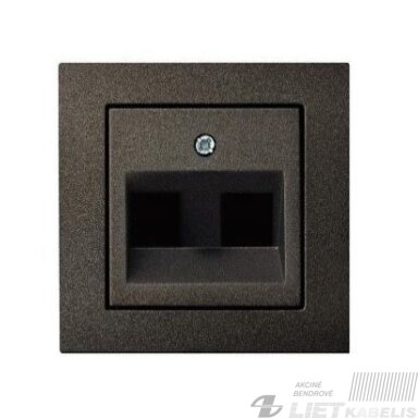 Kompiuterio lizdas 2RJ45 6kat ĮKL-002-01 be rėmelio, Epsilon, Liregus