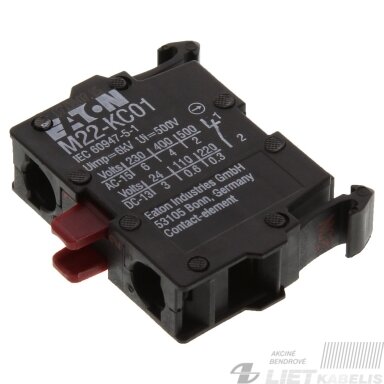 Kontaktas M22-KC01 1NC, Eaton