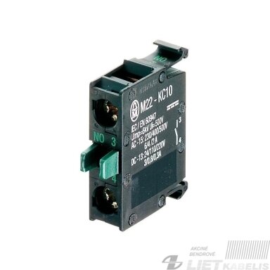 Kontaktas M22-KC10 1NO  Eaton