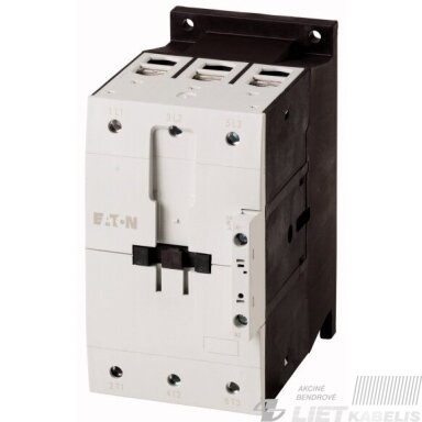 Kontaktorius DILM80 80A 37kW 3NO Eaton