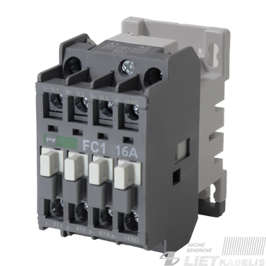 Kontaktorius FC1 16A, 7,5kW, PF