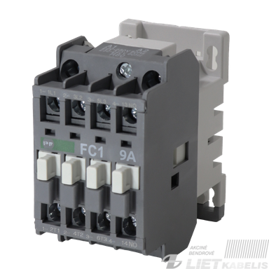 Kontaktorius FC1, 9A, 4kW, PF