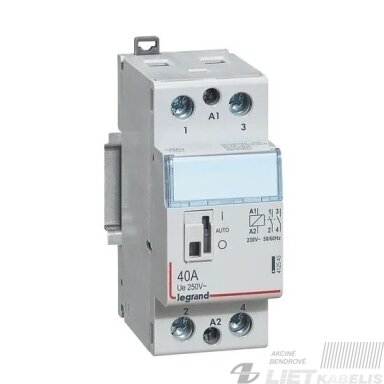 Kontaktorius modulinis CX3 CT 2P 40A -NC+NO, LEGRAND