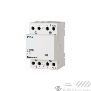 Kontaktorius modulinis Z-SCH230/40-40, 4NO, Eaton