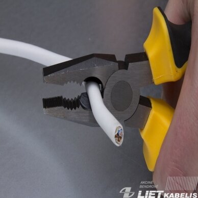 Kombinuotosios replės VDE01001-7 180mm, Forte Tools 5 Kombinuotosios replės VDE01001-7 180mm, Forte Tools 5