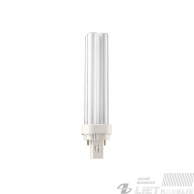 Kompaktinė lempa, PL-C 18W/840 G24d-2 2P Bellight