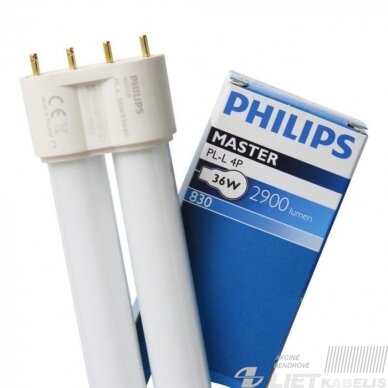 Kompaktinė lempa PL-L 36W/830 4P 2G11,Philips