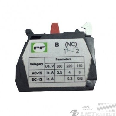 Kontaktas 1B NC , Promfactor Baltic Kontaktas 1B NC , Promfactor Baltic