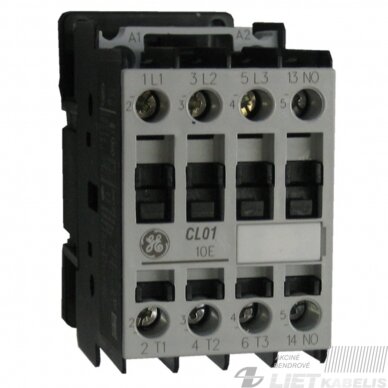 Kontaktorius CL01A310TN, 12A, 5.5kW, GE Kontaktorius CL01A310TN, 12A, 5.5kW, GE