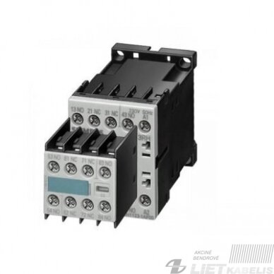 Kontaktorius DILM7-10, 7A, 3kW, 4NO, Eaton 2