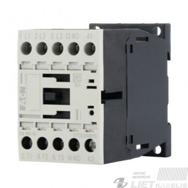 Kontaktorius DILM9-10 9A 4kW 4NO Eaton Kontaktorius DILM9-10 9A 4kW 4NO Eaton