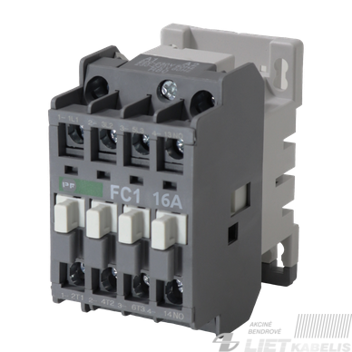 Kontaktorius FC1 16A, 7,5kW, PF Kontaktorius FC1 16A, 7,5kW, PF