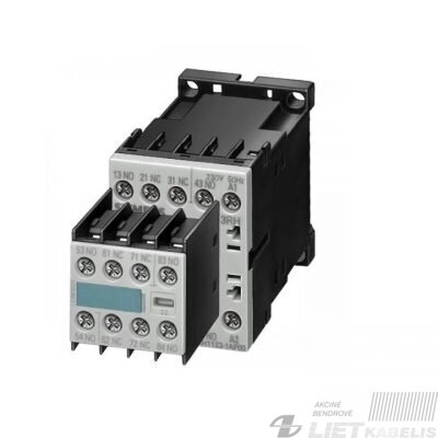Kontaktorius DILM7-10, 7A, 3kW, 4NO, Eaton 2