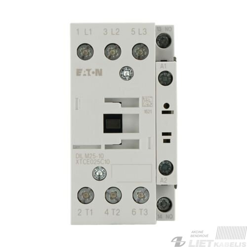 Kontaktorius DILM25-10 25A, 11kW, 4NO, Eaton 1