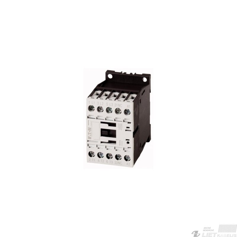 Kontaktorius DILM7-10, 7A, 3kW, 4NO, Eaton