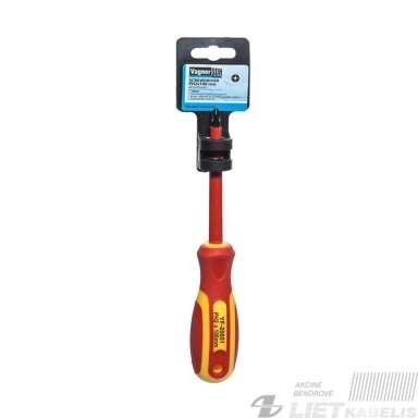 Kryžminis atsuktuvas PH2X100 1000V Kryžminis atsuktuvas PH2X100 1000V