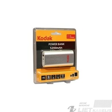 Kroviklis Portable charger 5200mAh, Kodak Kroviklis Portable charger 5200mAh, Kodak