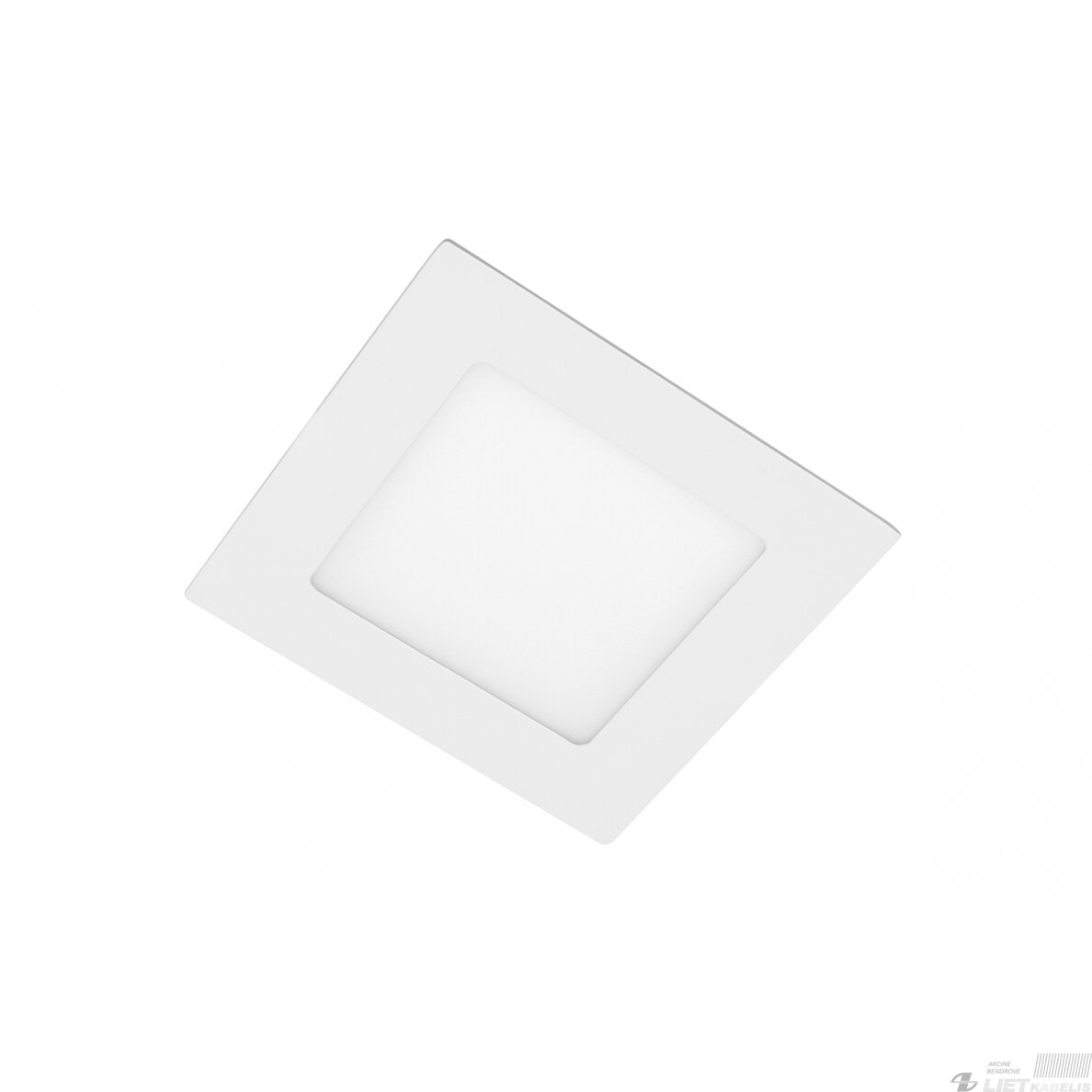LED šviestuvas Matis plus įleidžiamas, kvadratinis  19W, 4000K, 1520Lm, IP44,GTV