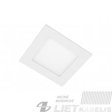 LED šviestuvas Matis Plus  įleidžiamas, kvadratinis 13W, 3000K, 1020lm, GTV