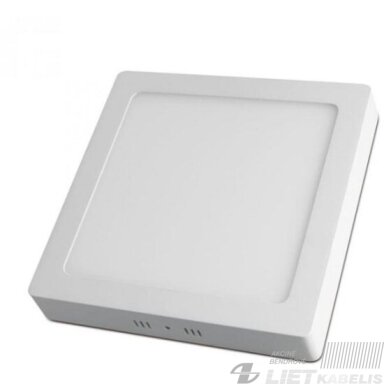 LED šviestuvas Matis plus pridedamas kvadratinis, 19W, 4000K, 1520LM, GTV LED šviestuvas Matis plus pridedamas kvadratinis, 19W, 4000K, 1520LM, GTV