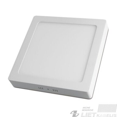 LED šviestuvas Matis 7W, 3000K, 560Lm, IP20, pridedamas kvadratinis, GTV LED šviestuvas Matis 7W, 3000K, 560Lm, IP20, pridedamas kvadratinis, GTV