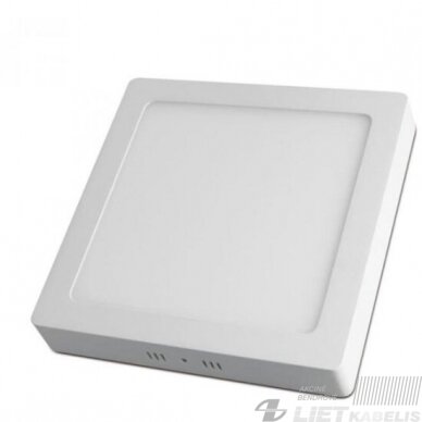 LED šviestuvas Matis pridedamas kvadratinis, 19W, 3000K, 1520LM, GTV LED šviestuvas Matis pridedamas kvadratinis, 19W, 3000K, 1520LM, GTV