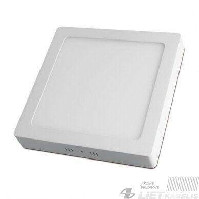 LED šviestuvas kvadratinis 25W, 3000K, 1825Lm, IP20, Nextec LED šviestuvas kvadratinis 25W, 3000K, 1825Lm, IP20, Nextec
