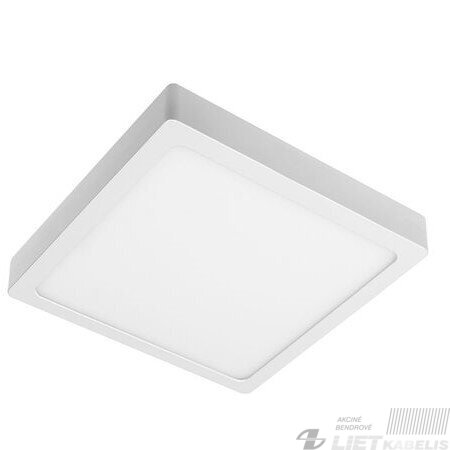 LED šviestuvas Matis Plus pridedamas, kvadratinis, 24W, 4000K, 2000lm, IP20, GTV LED šviestuvas Matis Plus pridedamas, kvadratinis, 24W, 4000K, 2000lm, IP20, GTV