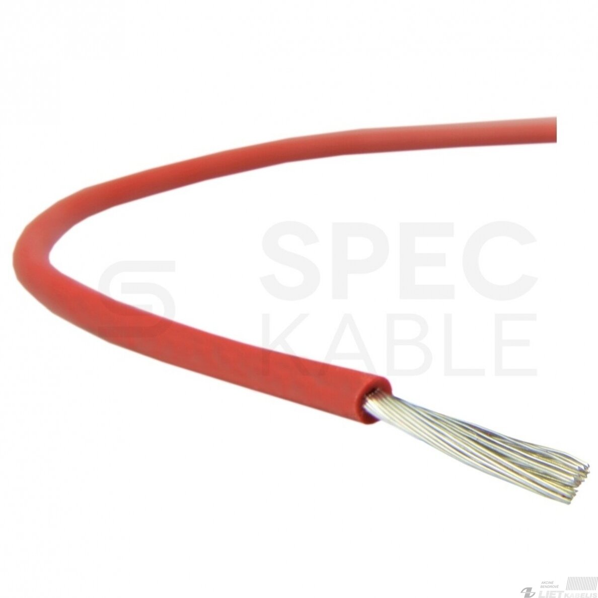 Laidas SIF/LGS 0.35 mm² karščiui atsparus (+180 C) lankstus Eltron-kabel Laidas SIF/LGS 0.35 mm² karščiui atsparus (+180 C) lankstus Eltron-kabel