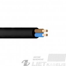 Lankstus kabelis gumine izoliacija H05RR-F 2x1,0mm² Elektrokabel