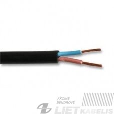 Lankstus kabelis su gumine izoliacija H05RR-F 2x2,5mm² Elektrokabel