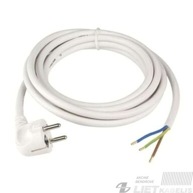 Laidas su kištuku H05VV-F 3x1,5  5m Protec