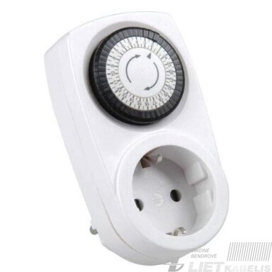 Laikmatis mechaninis paros TS-MD201, IP20, SPECTOR LIGHT