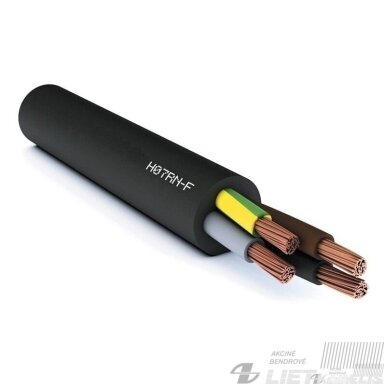 Lankstus kabelis su gumos izoliacija H07RN-F 4x16,0mm² Elektrokabel