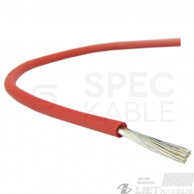 Laidas SIF/LGS 0.35 mm² karščiui atsparus (+180 C) lankstus Eltron-kabel Laidas SIF/LGS 0.35 mm² karščiui atsparus (+180 C) lankstus Eltron-kabel