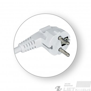 Laidas su kištuku H05VV-F 3x2,5mm²  2m, MACH Tiger 1