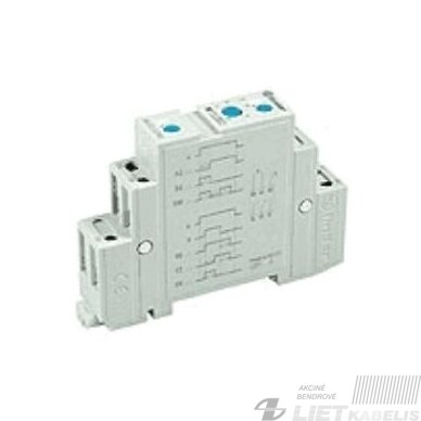 Laiko relė universali 16A 12-240V Finder Laiko relė universali 16A 12-240V Finder