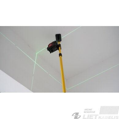 Lazerinis nivelyras, 3D 16 linijų, žalio spindulio, Uni-t 4