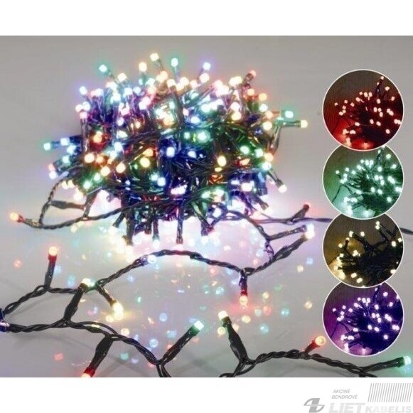 Lauko girlianda 96 LED lempučių 20096CG-M, RGB spalvota Lauko girlianda 96 LED lempučių 20096CG-M, RGB spalvota