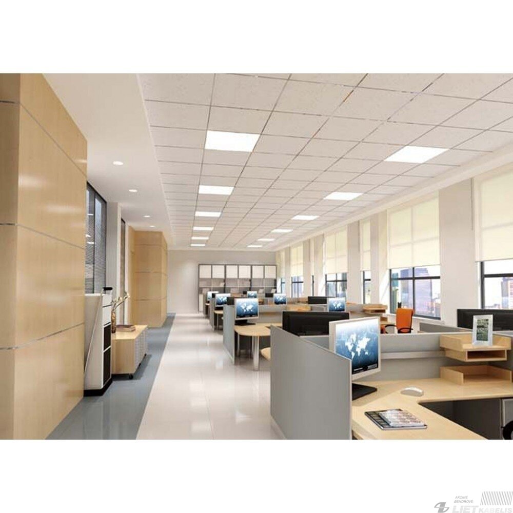 LED panelė PARIS 25W, 150lm/W, 4000K, 60x60cm, EUROLIGHT 2
