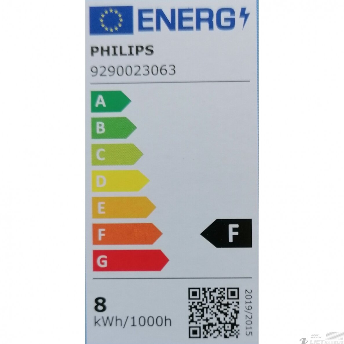 LED lempa 8W, E27, 4000K, 806lm, PHILIPS 1