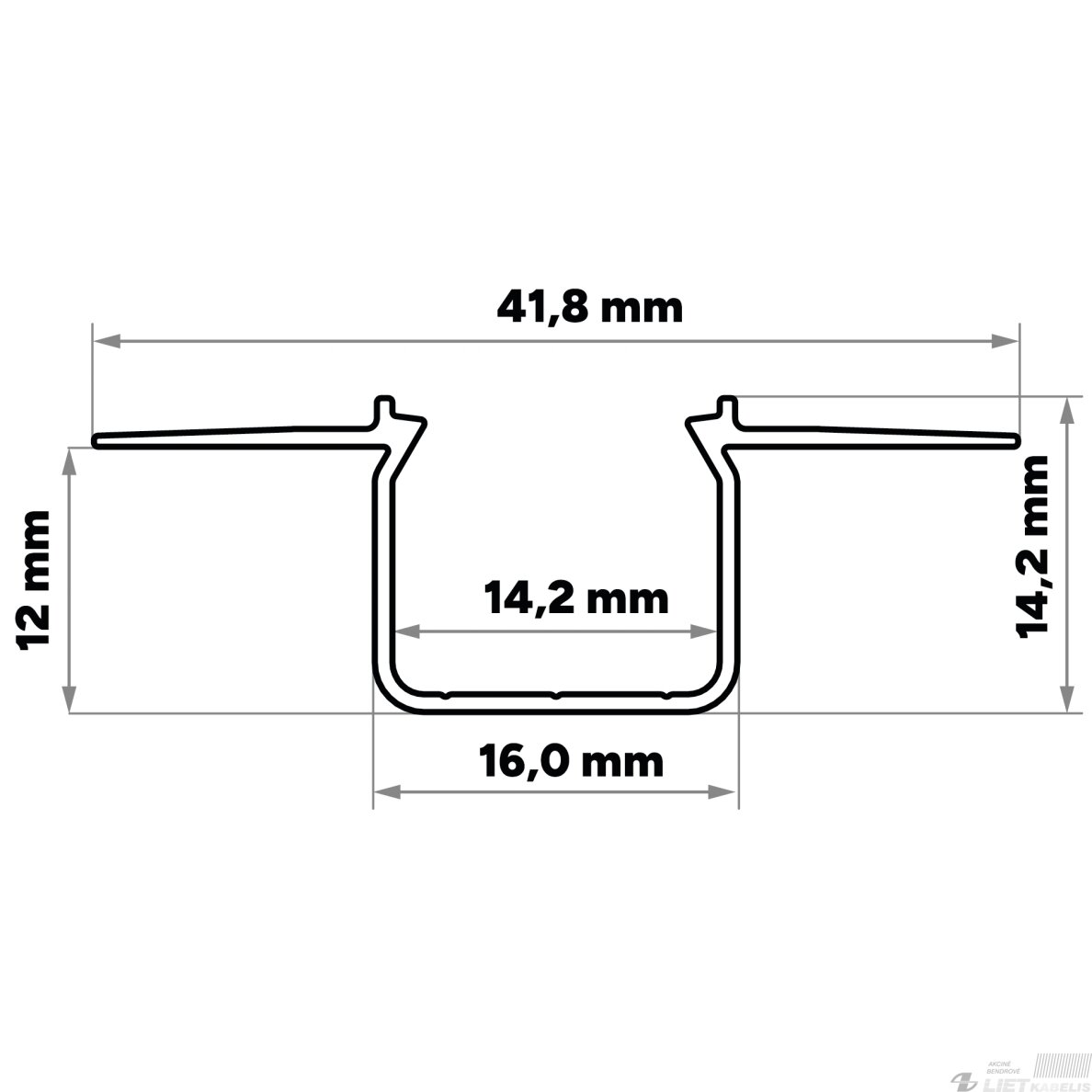 LED profilio komplektas MOSSO priglaistomas siauras, juodas, anoduotas, baltas dangtelis 3 m 3 LED profilio komplektas MOSSO priglaistomas siauras, juodas, anoduotas, baltas dangtelis 3 m 3
