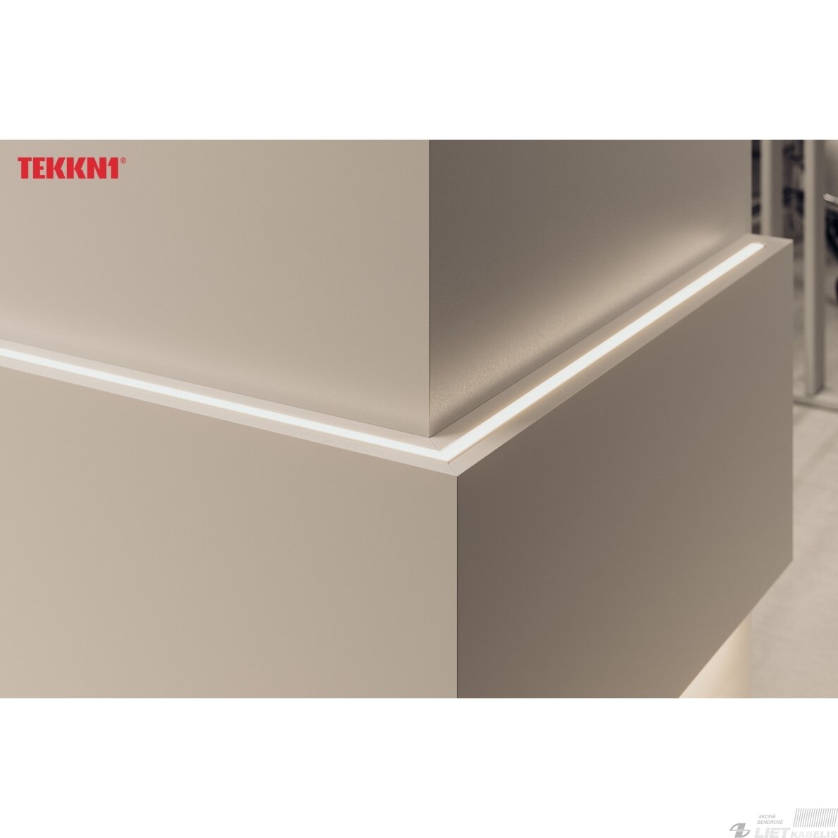 LED profilio komplektas SELDE įleidžiamas, juodas, anoduotas, matinis dangtelis 2.02 m 3 LED profilio komplektas SELDE įleidžiamas, juodas, anoduotas, matinis dangtelis 2.02 m 3