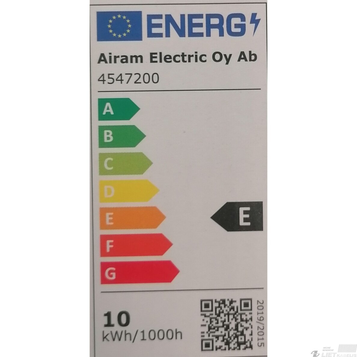 LED prožektorius 10W, 4000K, 800Lm, IP44, AIRAM 5 LED prožektorius 10W, 4000K, 800Lm, IP44, AIRAM 5