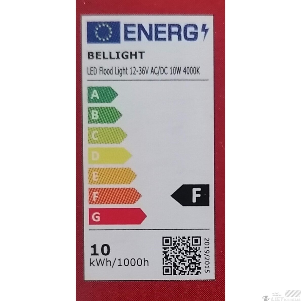 LED prožektorius 12-36V, 10W, 4000K, 800Lm, IP65, Bellight 5 LED prožektorius 12-36V, 10W, 4000K, 800Lm, IP65, Bellight 5