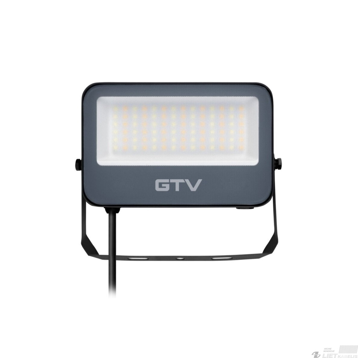 LED prožektorius DOVER  30W, 3600lm, 3000-6400K, CCT, pilkas, IP65, GTV