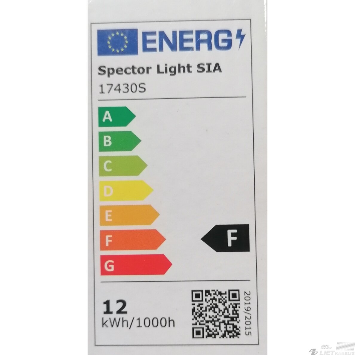 LED šviestuvas 12W, 4000K, 1200lm ,IP20, pridedamas apvalus, Spector Light 1 LED šviestuvas 12W, 4000K, 1200lm ,IP20, pridedamas apvalus, Spector Light 1