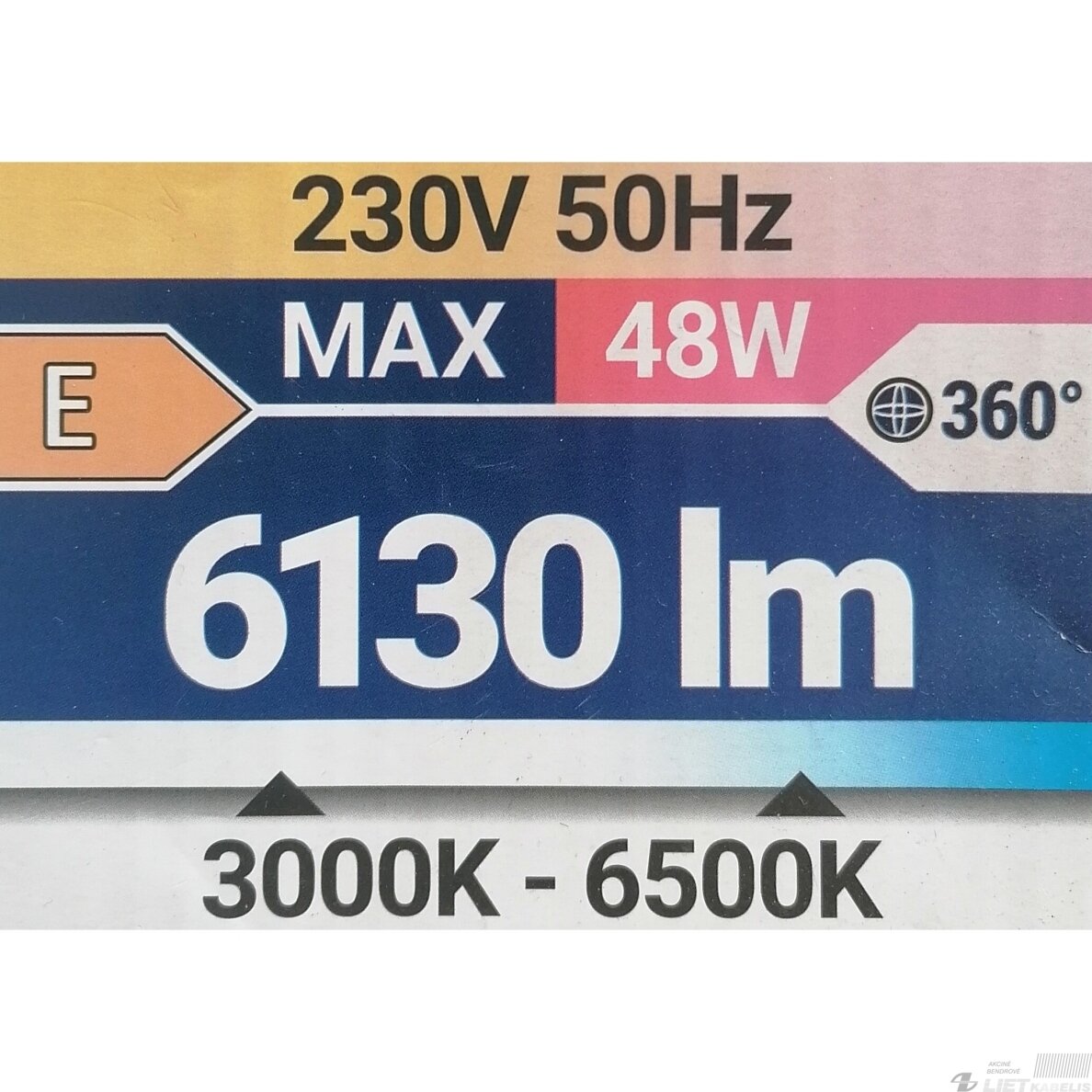 LED šviestuvas ARIEL 48W, 3000-6500K, 6130lm, su pulteliu, Struhm 1 LED šviestuvas ARIEL 48W, 3000-6500K, 6130lm, su pulteliu, Struhm 1