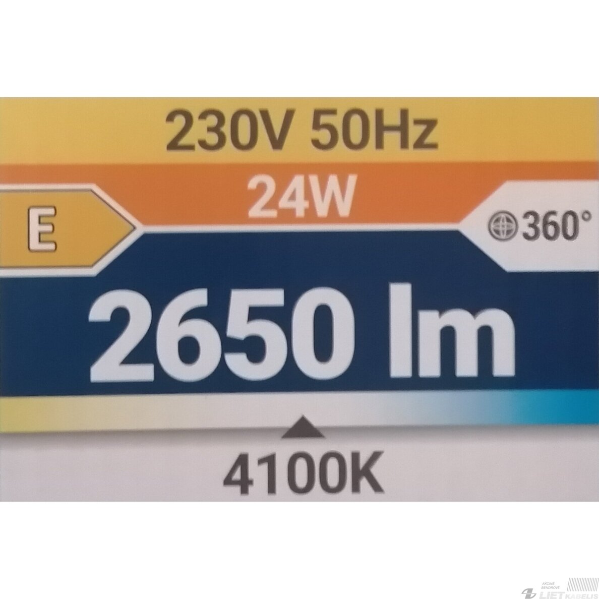 LED Šviestuvas Aurelia, kvadratinis, 24W, 4000K, 1560Lm, IP44, Struhm 1 LED Šviestuvas Aurelia, kvadratinis, 24W, 4000K, 1560Lm, IP44, Struhm 1